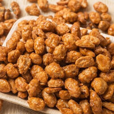 Röstitud karamellistatud maapähklid kaneeliga, 1 kg