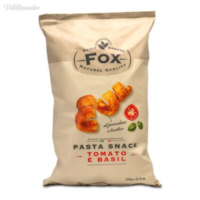 “FOX” kartulikrõpsud tomatite ja basiilikuga, 250 g