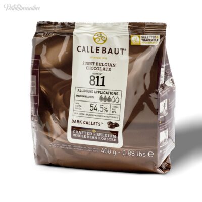 “CALLEBAUT” Belgia tume šokolaad, 400 g