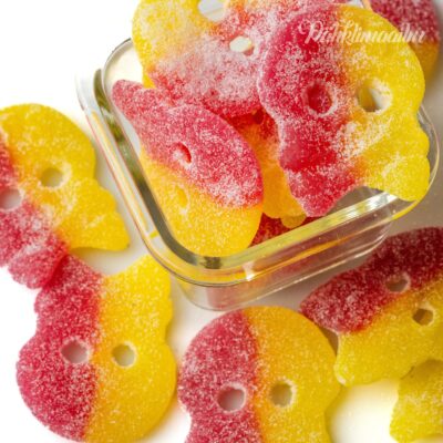 Kummikommid Sädelevad puuviljakoljud, 1 kg