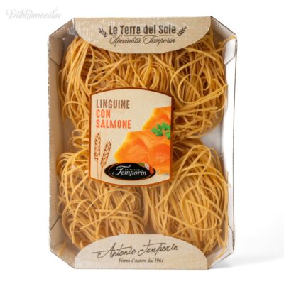 “PASTIFICIO TEMPORIN” linguine lõhega, 250 g