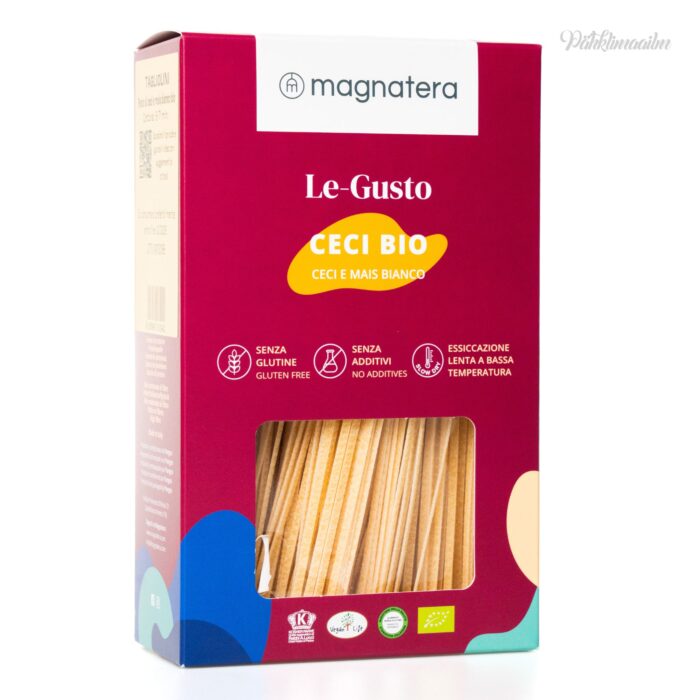 "MAGNATERA" kikerherne- ja valge maisi makaronid, 250 g
