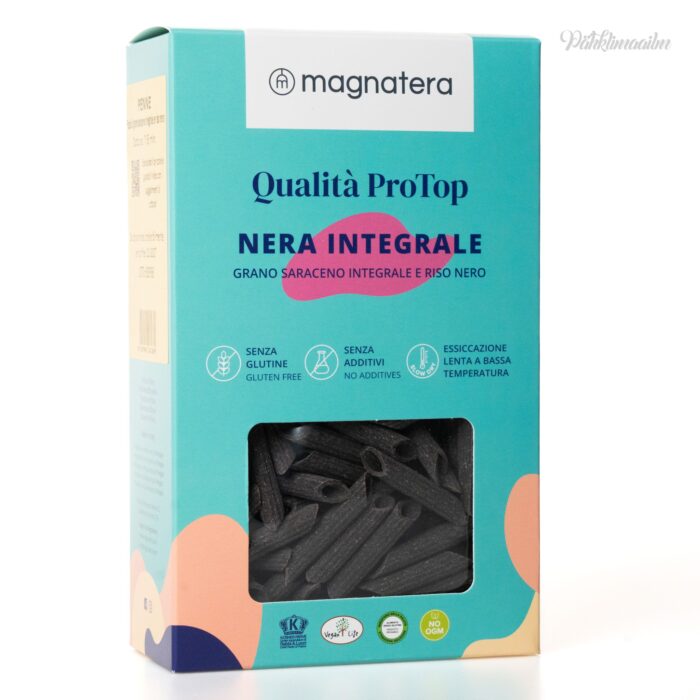 "MAGNATERA" täistera tatra- ja musta riisi makaronid, 250 g