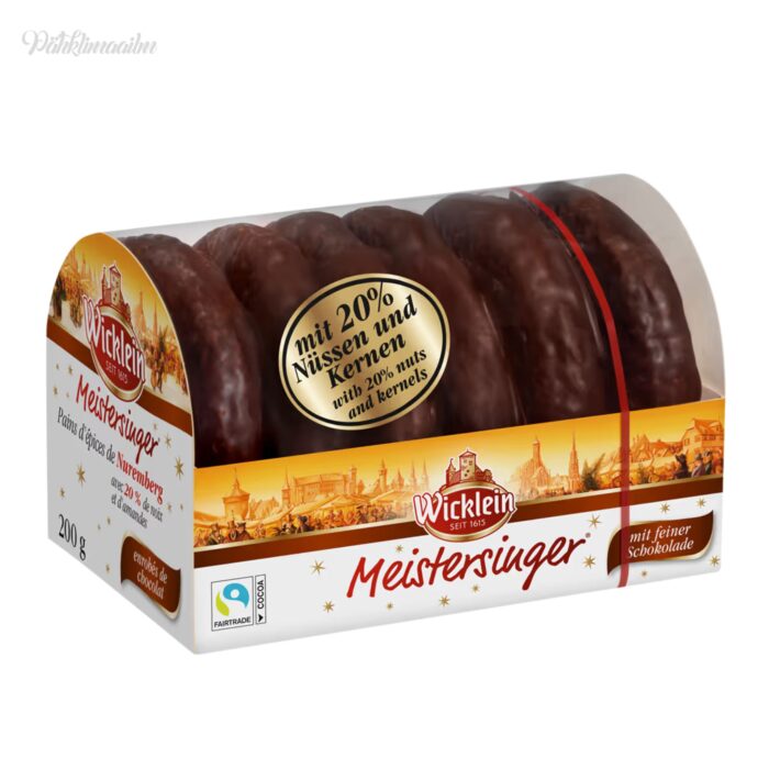 "Wicklein" piparkoogid tumedas šokolaadis karbis, 200 g