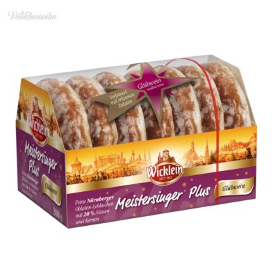 “Wicklein” piparkoogid hõõgveinivürtsidega karbis, 200 g