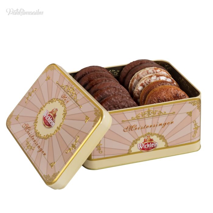 "Wicklein" piparkookide assortii metallkarbis, 400 g