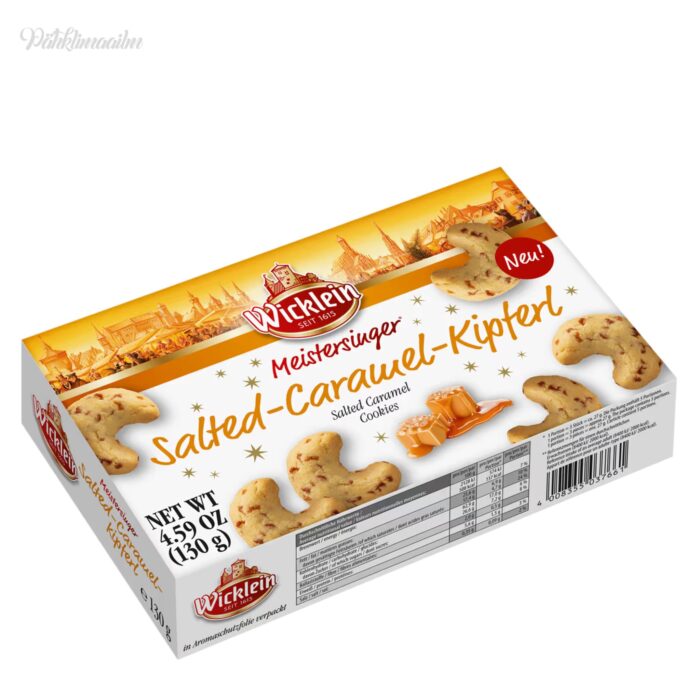 "Wicklein" võiküpsised soolakaramelliga, 130 g
