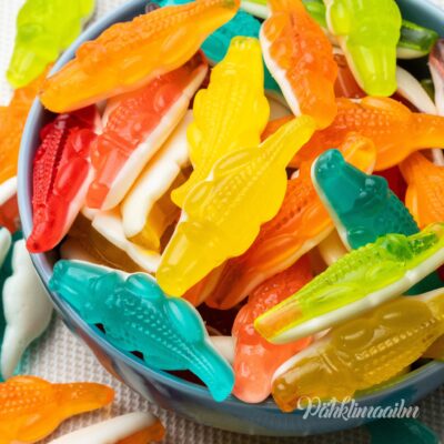 Kummikommid Puuviljakrokodillid, 1 kg