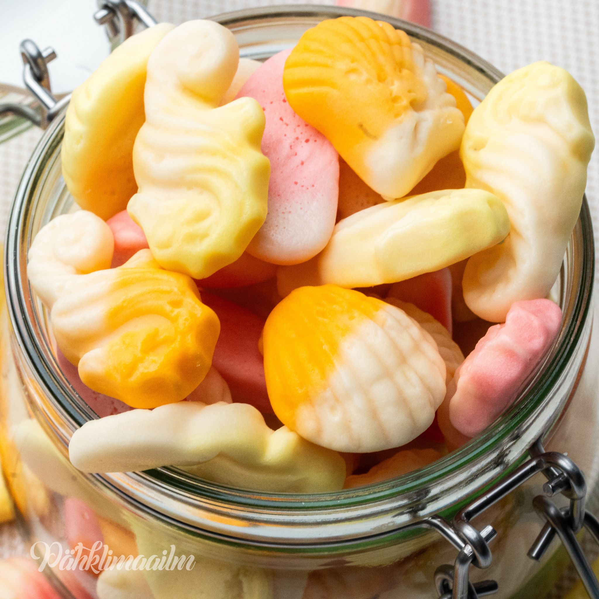 Kummikommid Puuviljased mereloomad, 1 kg