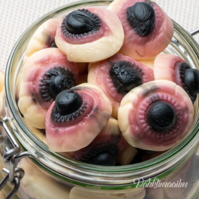 Kummikommid Zombi silm täidisega, 1 kg