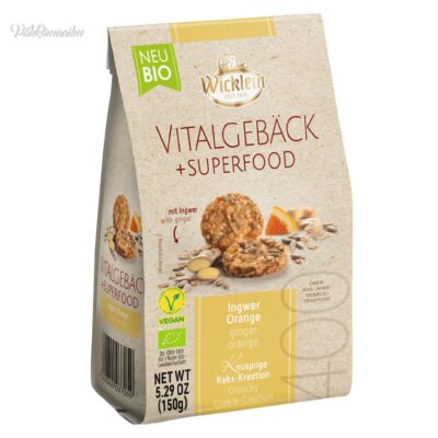 “Wicklein” kaeraküpsised ingveri ja apelsiniga, 150 g